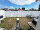 Fenced backyard with space for outdoor seating, barbecue, and relaxing at 2716 Upsandown St, Orlando, FL 32837