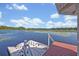 This floating dock is ideal for lake access and enjoying waterfront activities at 277 Sunrise Pt, Lake Mary, FL 32746