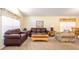 Cozy living room features a leather sofa and love seat, providing comfortable seating at 2805 Lido Key Ct, Kissimmee, FL 34747