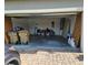 Spacious two car garage featuring an insulated door and lots of extra storage space at 3265 Stratton Cir, Kissimmee, FL 34744