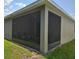 View of the screened porch area at 3265 Stratton Cir, Kissimmee, FL 34744