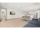 Bright living room featuring recessed lighting and open floor plan, with direct access to kitchen at 3635 Arbordale Loop, Sanford, FL 32771