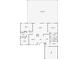 Detailed floor plan showcasing the layout of the home, including bedrooms, bathrooms, kitchen, living areas, and outdoor spaces at 525 Southport Dr, Longwood, FL 32750