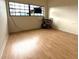 Bedroom featuring vinyl floors and good light from window at 6615 Beamer Way, Orlando, FL 32807