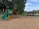 Community playground with a slide, swings, picnic shelter, and play structure, perfect for outdoor fun and recreation at 737 Tanglewood Rd, Winter Springs, FL 32708