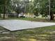 Outdoor sand volleyball court with net, providing a fun recreational space for residents to enjoy outdoor activities at 737 Tanglewood Rd, Winter Springs, FL 32708