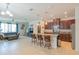 Bright open floor plan featuring a modern kitchen and a comfortable living area at 87 Delacorte Way, Oviedo, FL 32765