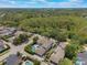 Spacious neighborhood with well-kept homes, lush greenery, and a peaceful environment at 10100 Loblolly Pine Cir, Orlando, FL 32827
