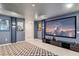 Spacious living room with a large screen television and modern decor at 1221 Aloha Blvd, Davenport, FL 33897
