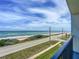 Balcony offers views of the ocean and the scenic A1A highway at 3100 Ocean Shore Blvd # 4030, Ormond Beach, FL 32176