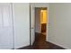View into the bathroom, which features wood vanity at 3166 Riachuelo Ln, Kissimmee, FL 34744