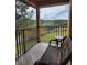 Relax on this balcony with a beautiful view of the green landscape at 3500 Calabria Ave, Davenport, FL 33897
