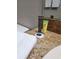Bathroom amenities feature Mikado shampoo, conditioner, and refreshing soap on the granite countertop at 3500 Calabria Ave, Davenport, FL 33897