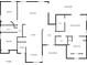 Detailed floor plan illustrating the layout of the house, including room dimensions at 40137 County Road 452, Leesburg, FL 34788