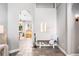 Light filled foyer with view into the living space and beautiful tile flooring at 40137 County Road 452, Leesburg, FL 34788