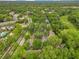 An aerial view of the community showcases lush green trees and well-maintained buildings at 419 Sheoah Blvd # 27, Winter Springs, FL 32708