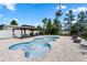 Private in-ground pool and outdoor area, perfect for entertaining and enjoying summer days at 4811 Sw 108Th Place Rd, Ocala, FL 34476