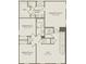 Second floor plan featuring the owner's suite, bedrooms, loft and laundry room at 5033 Starling Bird Ln, St Cloud, FL 34771