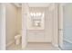 Bathroom featuring a vanity with cabinet storage, updated lighting at 5215 Nw 34Th St, Ocala, FL 34482