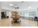Common room kitchenette with small kitchen and adjacent tables provides a place for community events at 6 Escondido Cir # 55, Altamonte Springs, FL 32701