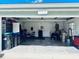 Spacious two car garage with lots of storage space and work space at 11714 Peachstone Ln, Orlando, FL 32821