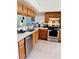 Modern kitchen featuring stainless steel appliances, ample counter space, and beautiful cabinetry at 11714 Peachstone Ln, Orlando, FL 32821
