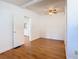 Bedroom with light wood flooring, ceiling fan and closet at 1511 New York Ave, St Cloud, FL 34769