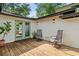 Relaxing patio with comfortable seating offers a tranquil outdoor living space at 1701 Canton Street, Orlando, FL 32803