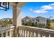 Scenic view from the balcony showcasing neighboring homes, mature trees, and a well-manicured community at 304 Muirfield Loop, Reunion, FL 34747