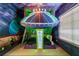 Unique bedroom designed with custom space-themed decor, perfect for imaginative play and comfort at 304 Muirfield Loop, Reunion, FL 34747