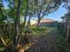 Secluded backyard offering a serene outdoor retreat with mature landscaping at 3055 Leflore Ln, Orlando, FL 32833
