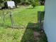Fenced backyard with a chain link fence offers secure outdoor space at 306 W Palm St, Davenport, FL 33837