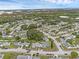 An aerial view of the neighborhood showing the layout and streetscapes at 3162 Little Sound Dr, Orlando, FL 32827