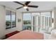 Bedroom with lots of windows providing natural light and an outside view at 322 E Central Blvd # 1612, Orlando, FL 32801