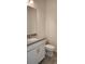 Bathroom with granite countertops and tile flooring at 4062 Serene Water Ave, Eustis, FL 32736