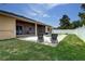 Spacious backyard with well-manicured lawn, screened in porch, and private pool at 420 Tulipwood Ln, Chuluota, FL 32766