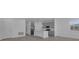 Modern kitchen and living room area with stainless steel appliances and recessed lighting at 502 Belmond Dr, Debary, FL 32713
