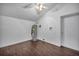 Another view of the bonus room with wood-look floors and a door to the exterior at 504 W Faith Ter, Maitland, FL 32751