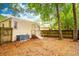 Backyard featuring a well manicured landscape, and a privacy fence at 508 W Plantation Blvd, Lake Mary, FL 32746