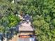 Overhead shot of the home and mature greenery at 626 Pearl Rd, Winter Springs, FL 32708