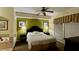 Inviting bedroom featuring a king-size bed, and warm lighting creating a relaxing ambiance at 8125 Resort Village Dr # 5808, Orlando, FL 32821