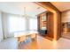 Inviting dining room with modern lighting, natural light, and an open floor plan at 8137 Pond Apple Dr, Winter Garden, FL 34787