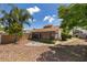 Backyard featuring a screened in porch, palm trees and partial fence at 849 Millrace Pt, Longwood, FL 32750