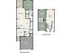 Detailed floor plan showcasing the layout of the home's ground and upper floors at 8560 Magnificent Ln, Groveland, FL 34736