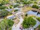 Beautiful aerial perspective showcasing homes near a pond and surrounded by trees at 117 Clowson Ct, Ocoee, FL 34761
