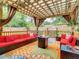 Cozy outdoor patio with comfortable seating around a fire pit, perfect for entertaining at 2545 El Portal Ave, Sanford, FL 32773