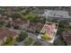 This is an aerial view of a multi-unit dwelling showcasing the building's layout and surrounding neighborhood at 12220 Wild Iris Way # 103, Orlando, FL 32837