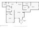 Floor plan featuring a 2-bedroom, 2-bathroom layout with living, dining, and laundry rooms at 12220 Wild Iris Way # 103, Orlando, FL 32837