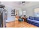 Welcoming living room showcasing gleaming hardwood floors and cozy decor at 1615 Crestwood Dr, Orlando, FL 32804