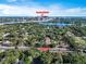Aerial view of a home near Downtown Orlando, with lush greenery and serene lake views at 205 W Princeton St, Orlando, FL 32804